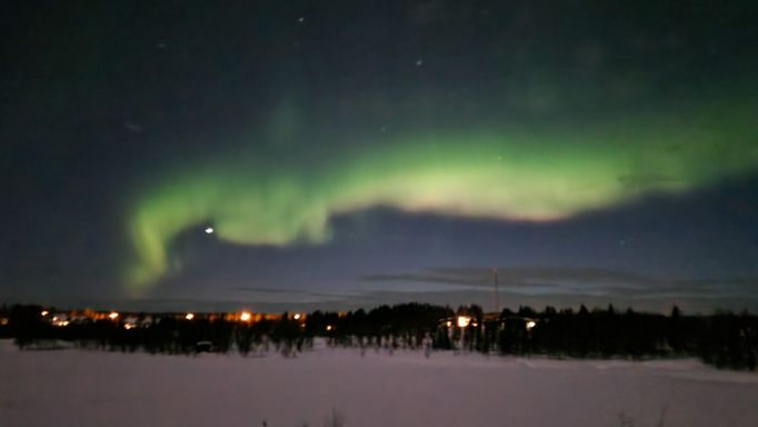 T. Jessen - finnisches Polarlicht